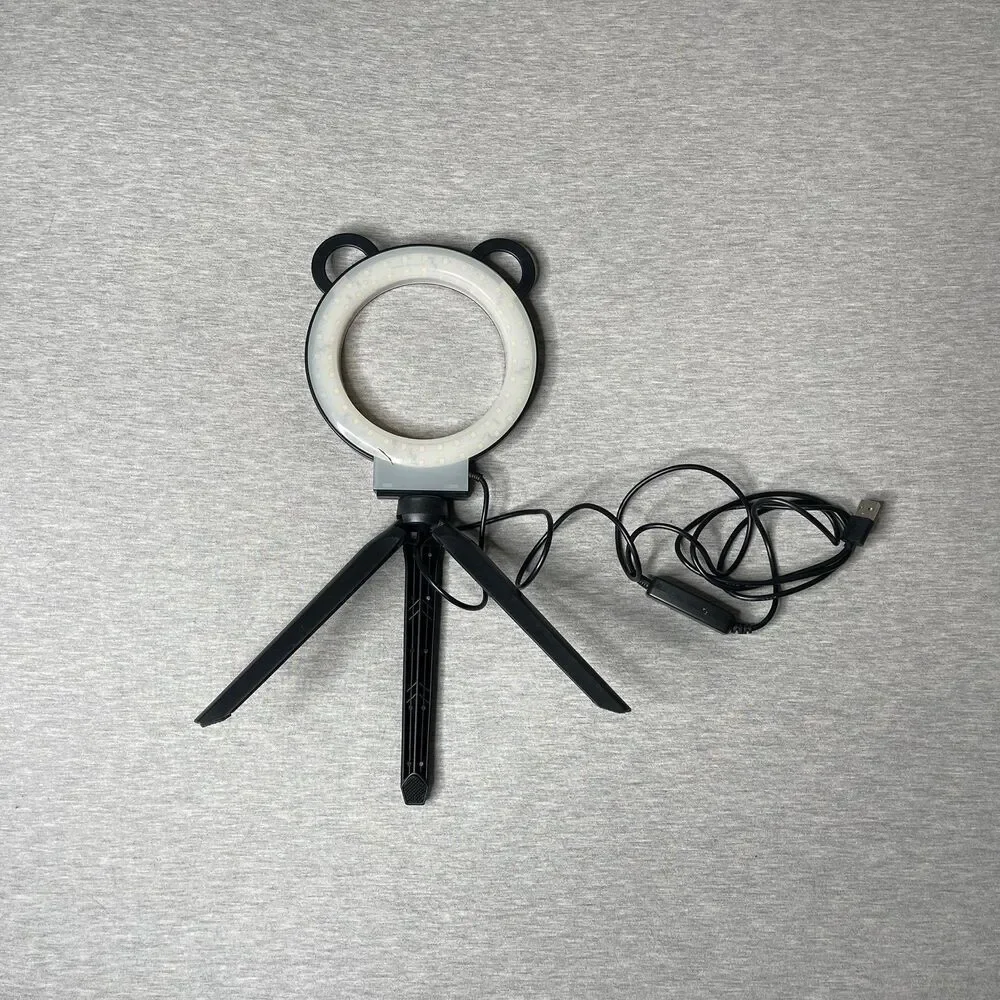 MountDog 6-inch Dimmable LED Ring Light with Tripod